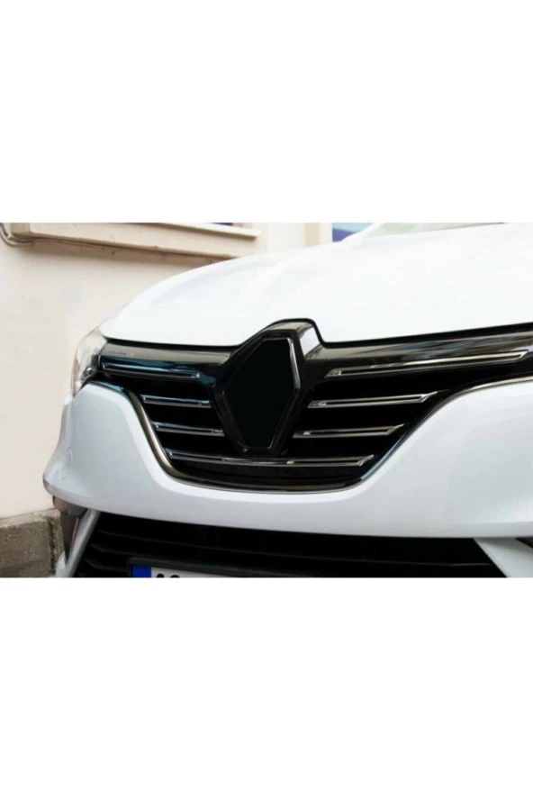 Renault Megane 4 Sedan ( 2016-2021 ) Panjur 5 Parça Paslanmaz Çelik Krom ürün görseli 1