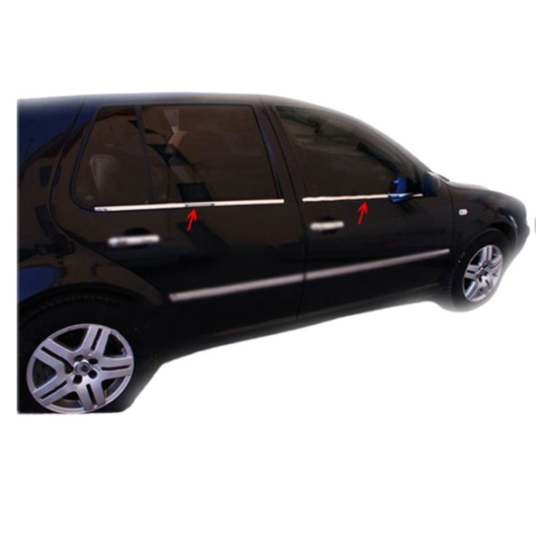 Vw Golf 4 Cam Çıtası 4 Parça Krom 1998 - 2004 ürün görseli 1