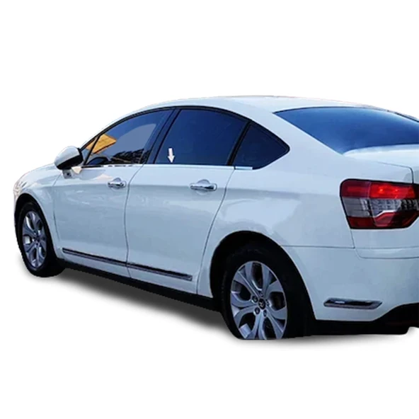 Citroen C5 Krom Cam Çıtası 6 Parça 2008 Üzeri Paslanmaz Çelik ürün görseli 1