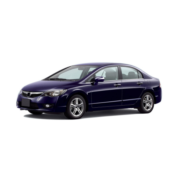 Honda Civic (2006-2011 ) Paslanmaz Krom Cam Çıtası 6 Parça ürün görseli 1