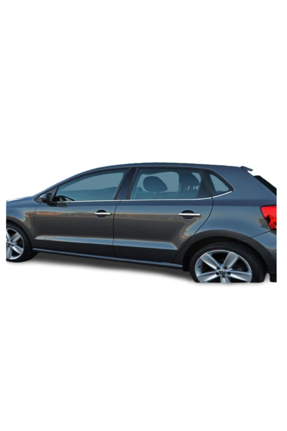 VW Polo Cam Çıtası 2009-2017 6 Parça Krom Paslanmaz Çelik ürün görseli 1