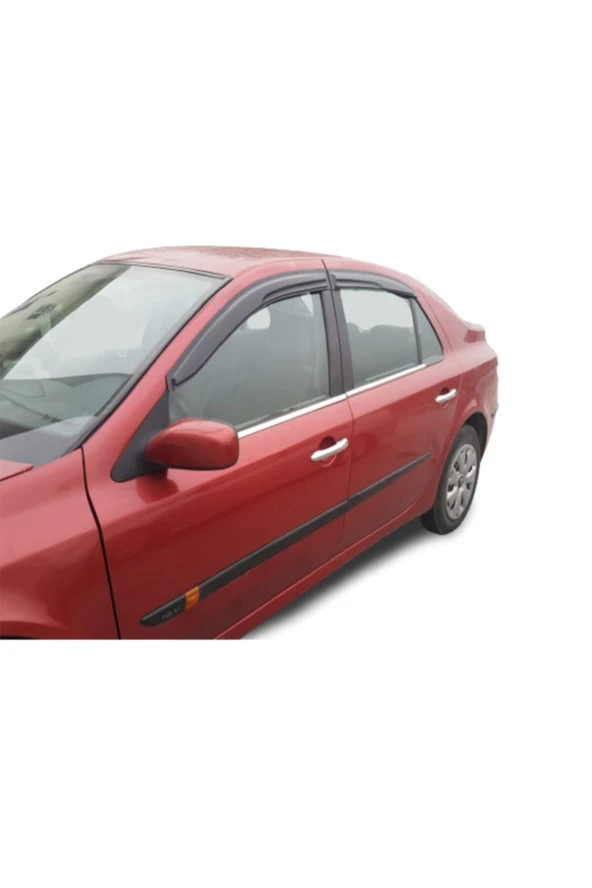 Renault Laguna 2 Krom Cam Çıtası 2002-2007 Paslanmaz Çelik 4 Parça ürün görseli 1