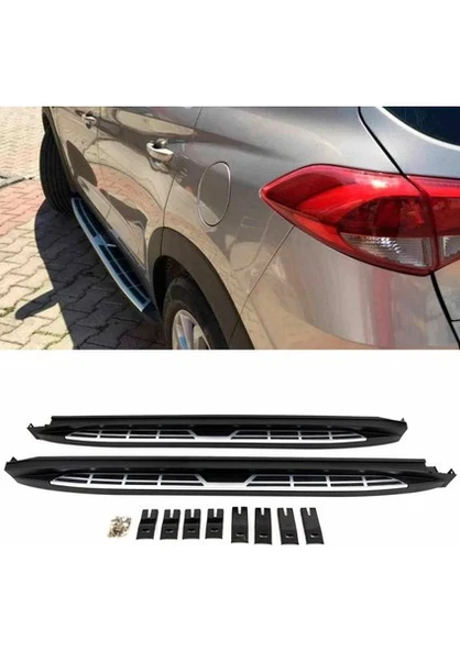 Hyundai Tucson Yan Basamak 2015-2016-2017-2018- 2019-2021 Marşpiyel Koruma ürün görseli 1