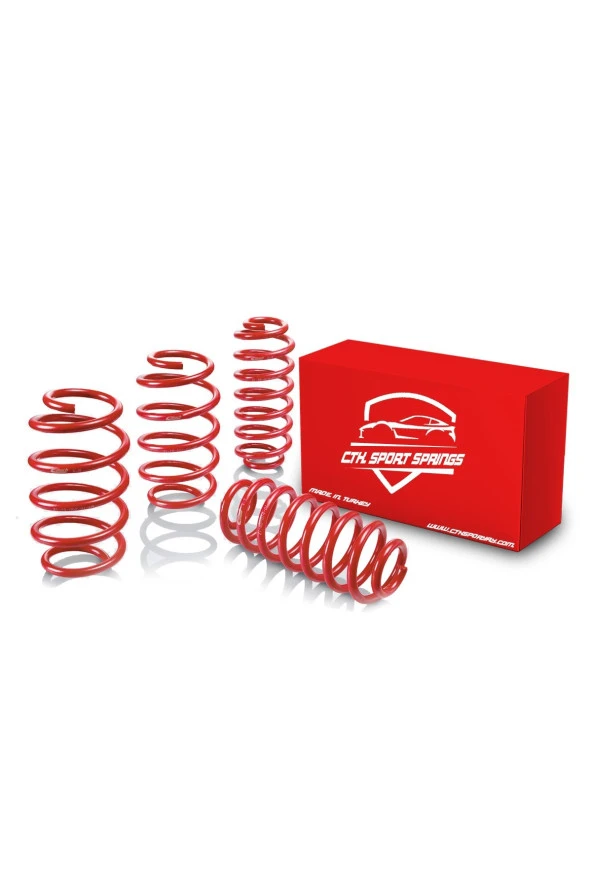 Renault Symbol (98-2004 ) 50 Mm Spor Helezon Yay Spor Springs 4 Lü Set ürün görseli 1