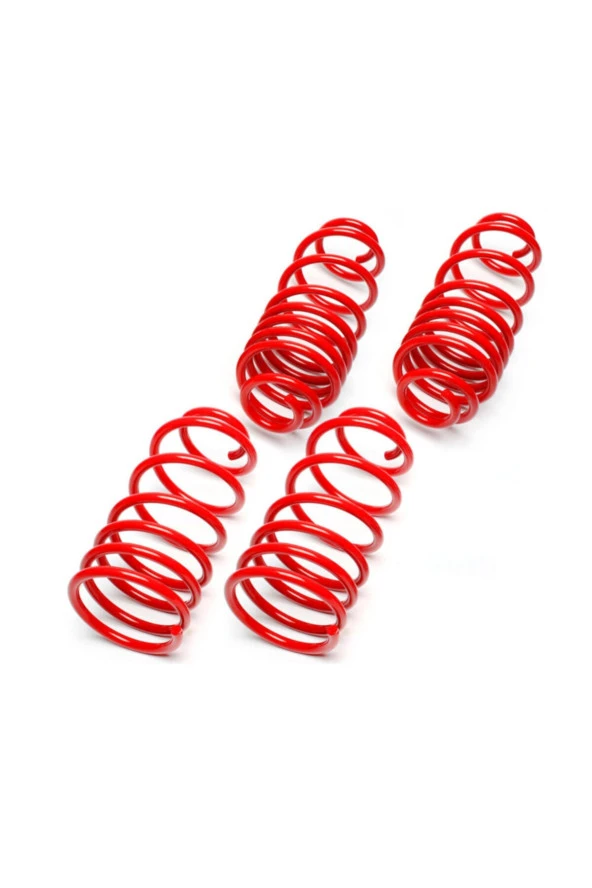 Vw Golf 4 1998-2002 Uyumlu 35 mm Spor Helezon Yay Spor Springs 4lü Set ürün görseli 1