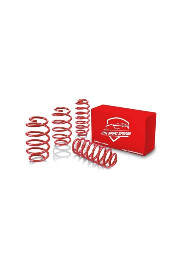 Vw Bora (1998-2005 ) 35 mm Spor Helezon Yay Spor Springs 4 Lü Set Uyumlu ürün görseli 1