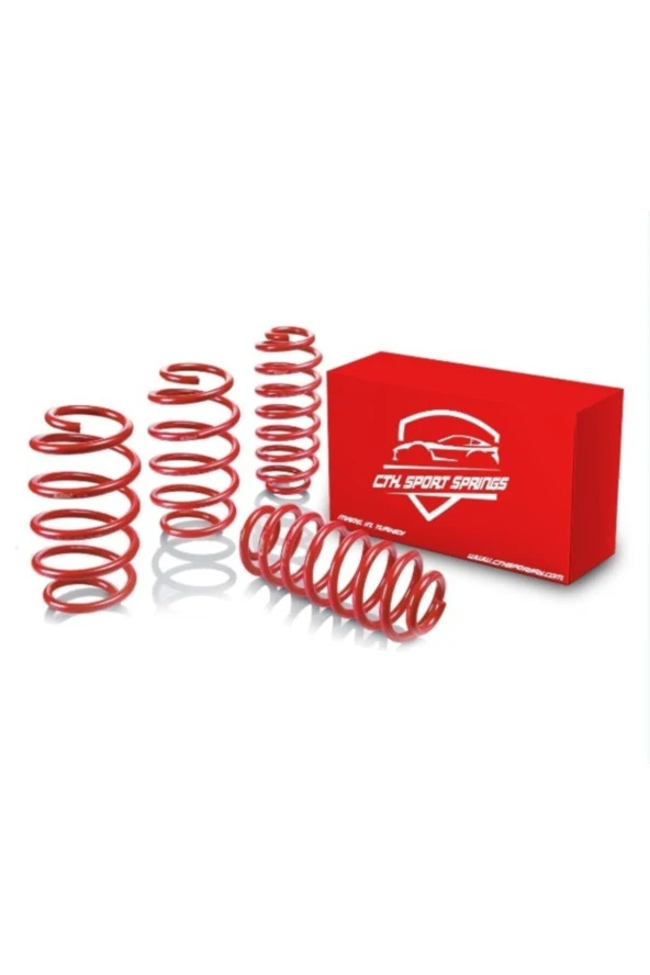 Seat Leon ( 2006-2011 ) 50 Mm Spor Helezon Yay Ctk Spor Springs 4lü Set ürün görseli 1