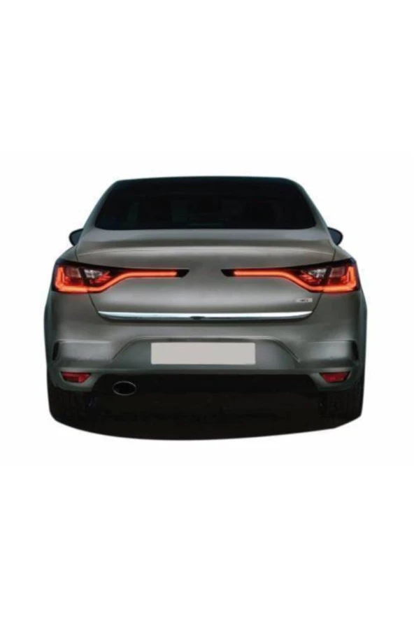 Renault Megane 4 Sedan Krom Bagaj Alt Çıtası 2016 -2023 ürün görseli 1