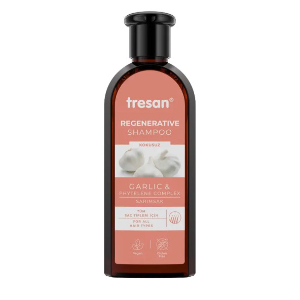 Tresan Sarımsak Onarıcı Bakım Şampuanı 300 ml Sarımsaklı Şampuan ürün görseli 1