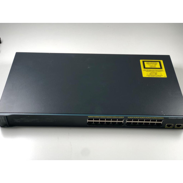 cisco - WS-C2960-24TT-L (İKİNCİ EL) ürün görseli 1