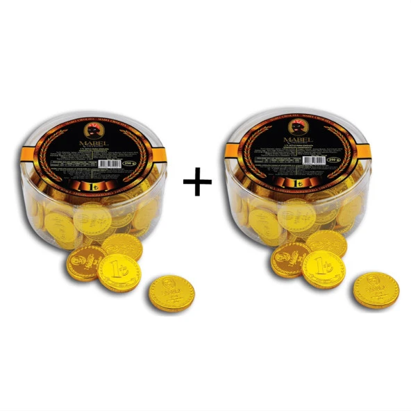 Mabel Sütlü Para Çikolata 2 x 250 G ürün görseli 1