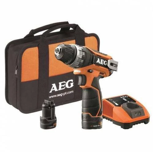 Aeg BS12C2'li Çift Akülü Matkap Vidalama 12v 2Ah ürün görseli 1
