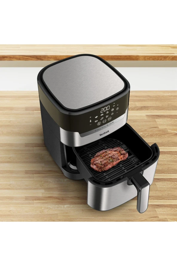 TEFAL  EASY  FRY&GRİLL YAĞSIZ HAVA FRİTÖZÜ AİRFRYER ürün görseli 1