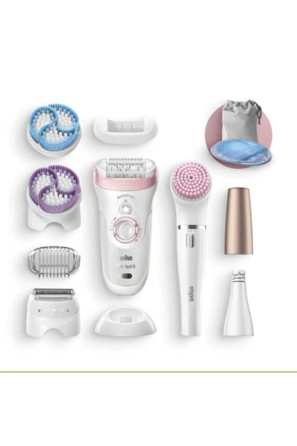 BRAUN SILK EPIL9 9975 SENSOSMART GÜZELLİK SETİ EPİLASYON CİHAZI ürün görseli 1
