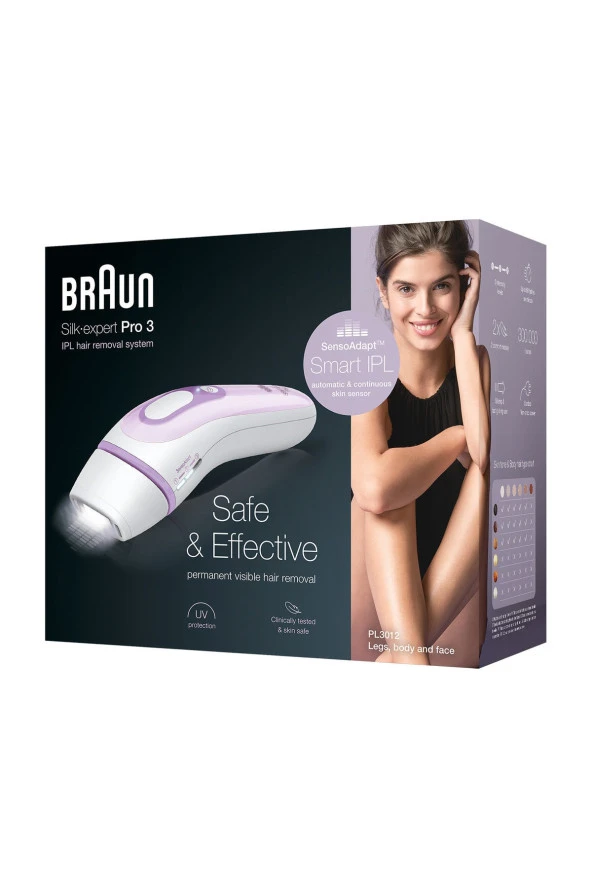 Braun Sılk Expert Pro30 Pl3012 Lazer Epilasyon ürün görseli 1
