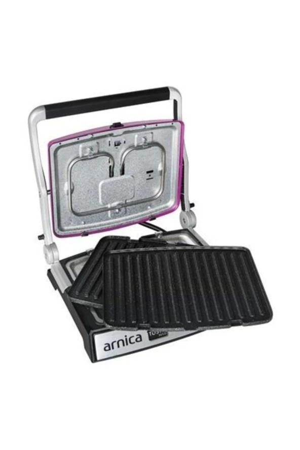 ARNİCA TOSTİT TOST MAKİNASI FUŞYA ürün görseli 1