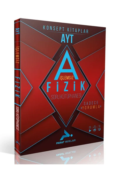 Paraf Yayınları AYT İşlemsiz Fizik Konsept Soru Kütüphanesi ürün görseli 1