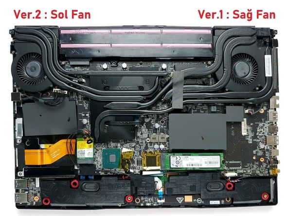 MSI GP65 Leopard Fan V2 (Sol Fan) ürün görseli 1