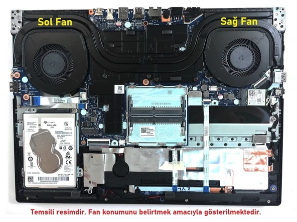 Lenovo Legion 81FV00NSTX Fan V1 (Sağ Fan) ürün görseli 1