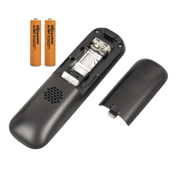 Panasonic KX-TG6811 Dect Telsiz Telefon Siyah - Resim 3