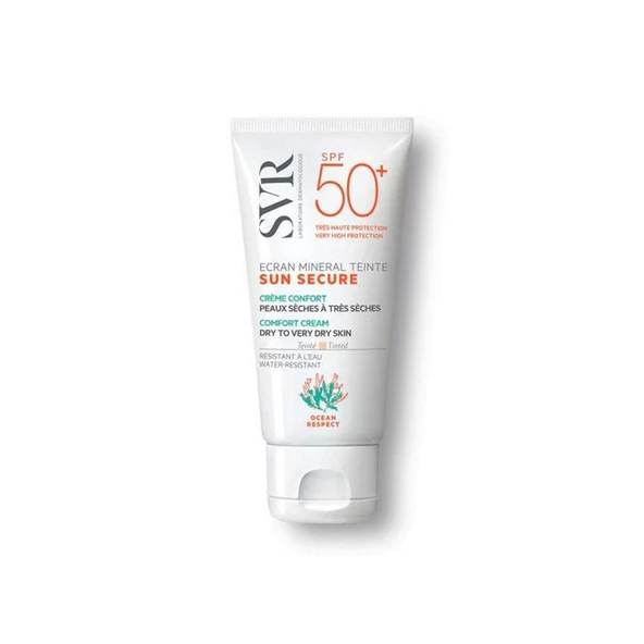 SVR Ecran Sun Secure Tinted Mineral Comfort Cream SPF50 60g ürün görseli 1