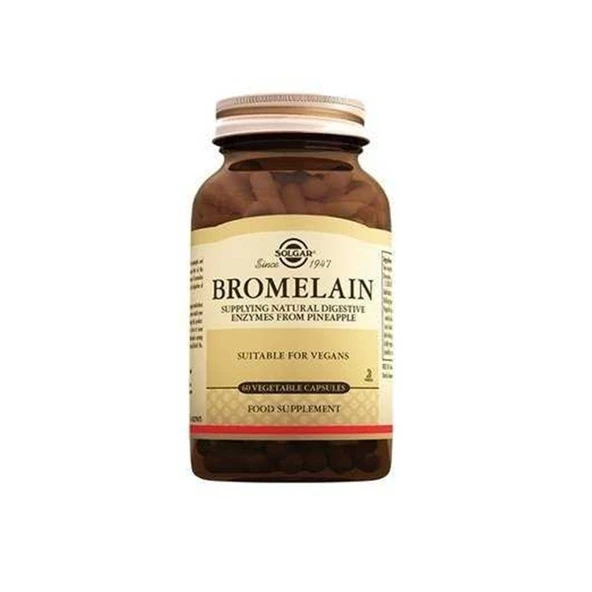Solgar Bromelain 60 Tablet ürün görseli 1