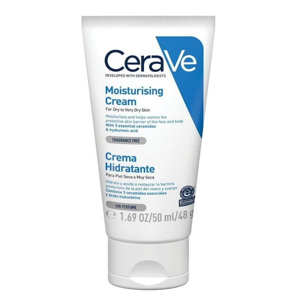 CeraVe Moisturising Cream Nemlendirici Krem 50 ml ürün görseli 1