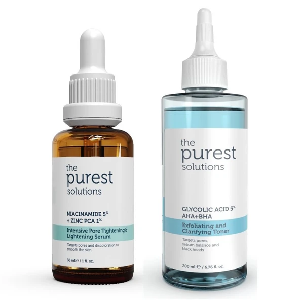 The Purest Solutions Düzensiz Ciltler İçin Bakım Seti ürün görseli 1