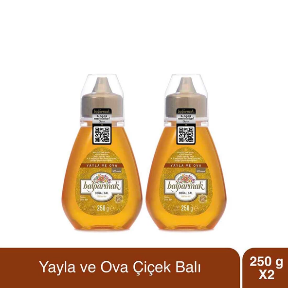 Balparmak Çıtkapak Yayla ve Ova Çiçek Balı 500 g (250 g x 2 Adet) ürün görseli 1