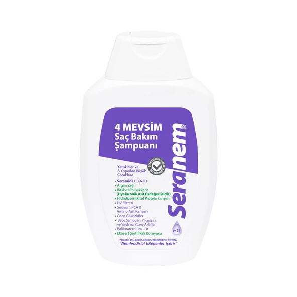 Seranem 4 Mevsim Saç Bakım Şampuanı 300 ml ürün görseli 1