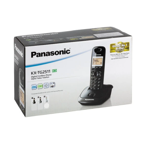 Panasonic KX-TG2511 Beyaz Dect Telsiz Telefon - Resim 3