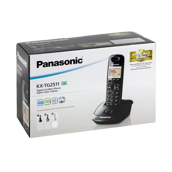 Panasonic KX-TG2511 Beyaz Dect Telsiz Telefon - Resim 9
