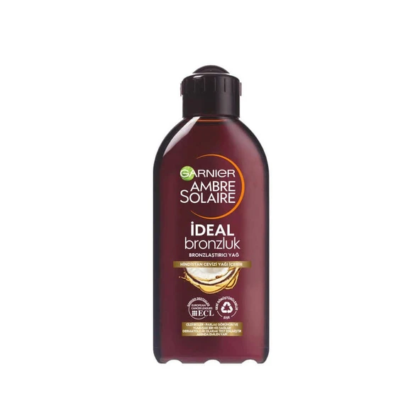 Garnier Ambre Solaire İdeal Bronzluk Bronzlaştırıcı yağ 200ml ürün görseli 1