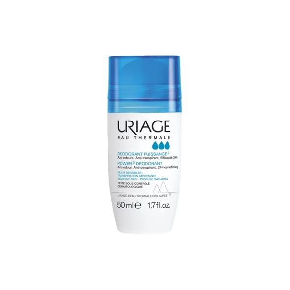 Uriage Power 3 Deodorant Roll-on 50ml ürün görseli 1
