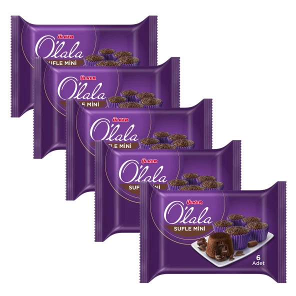 Ülker OLala Sufle Mini 162 G x 5 Adet ürün görseli 1