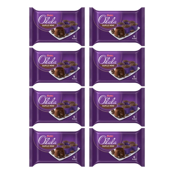 Ülker OLala Sufle Mini 162 G x 8 Adet ürün görseli 1