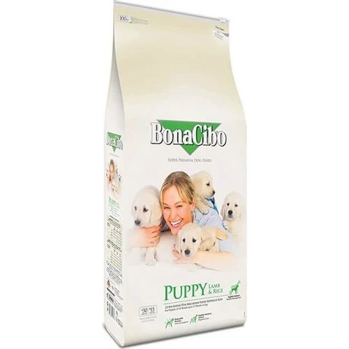 Bonacibo Puppy Lamb & Rice Kuzu Etli ve Pirinçli Yavru Köpek Maması 3 kg ürün görseli 1