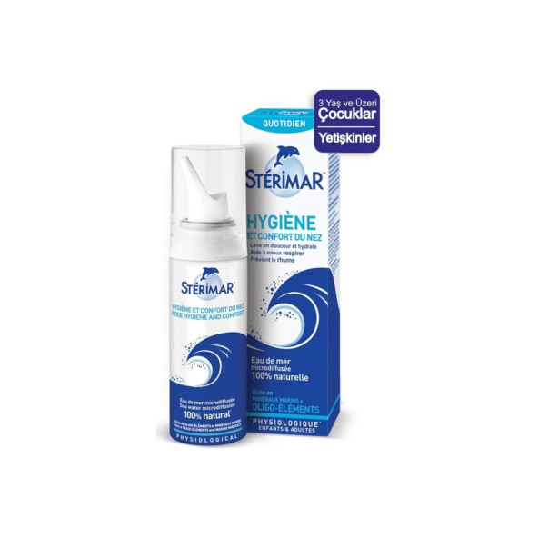 Sterimar Deniz Suyu Burun Spreyi 100 ml ürün görseli 1