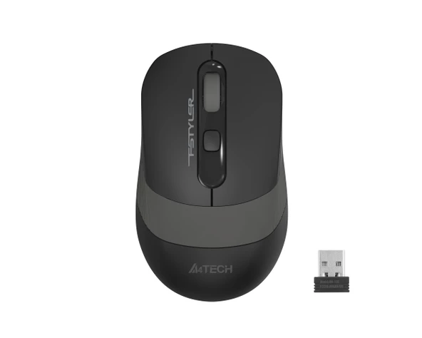 A4 TECH FG10 OPTIK MOUSE NANO USB GRİ 2000 DPI ürün görseli 1