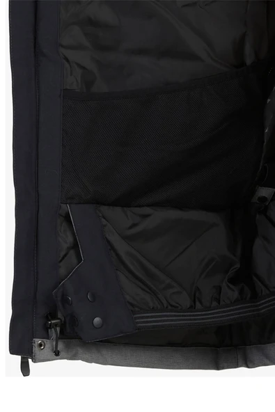 Quiksılver Mıssıon Solıd Jk Erkek Gri Snowboard Montu - Resim 10