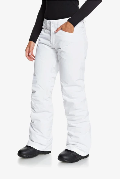 Roxy Backyard PT Kadın Beyaz Snowboard Pantolonu - Resim 5