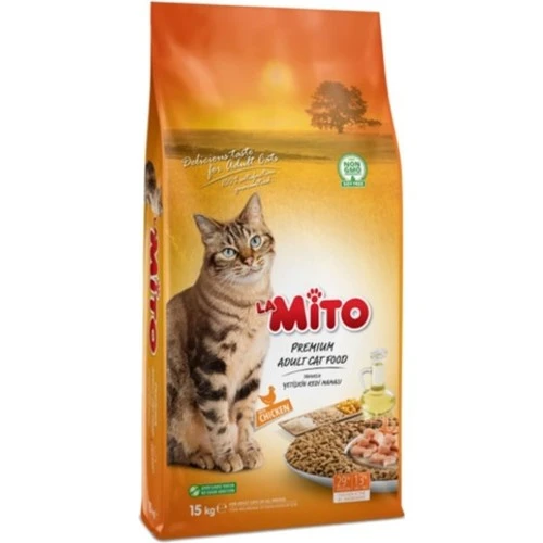 Mito Adult Cat Tavuklu Yetişkin Kedi Maması 15 Kg ürün görseli 1