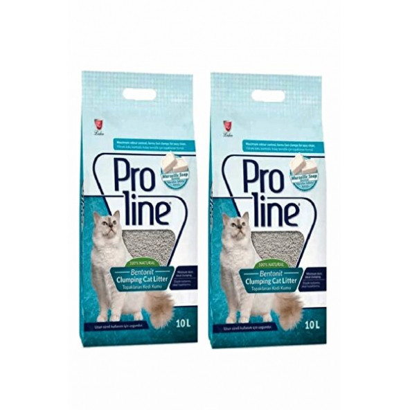Proline Kedi Kumu Marsilya Sabunu Kokulu 10 Lt 2 Adet ürün görseli 1