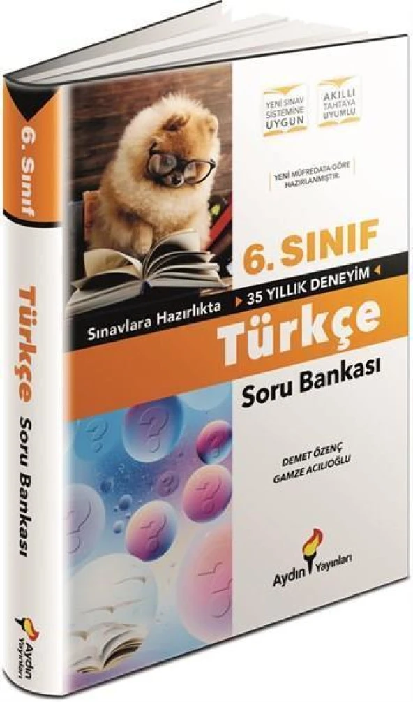 6.Sınıf Türkçe Soru Bankası Aydın Yayınları ürün görseli 1