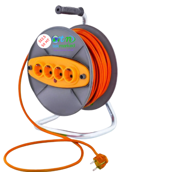 TEKMARKED 3X2.5 50 MT MAKARALI KABLO - Resim 3