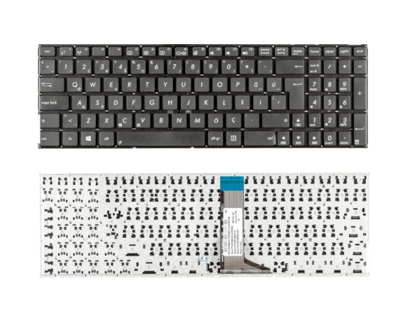 Asus X551CA-XH31 Notebook Klavyesi (Siyah TR) - Resim 2