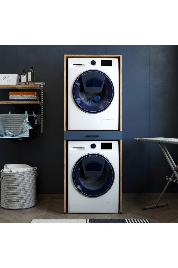 ROOMART Çamaşır Ve Kurutma Makinesi Dolabı ürün görseli 1