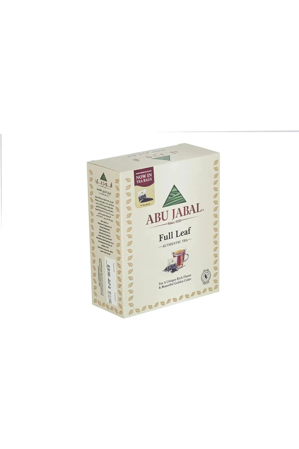 Abu Jabal - Authentic Tea- 75 Li Poşet Çay - Resim 2