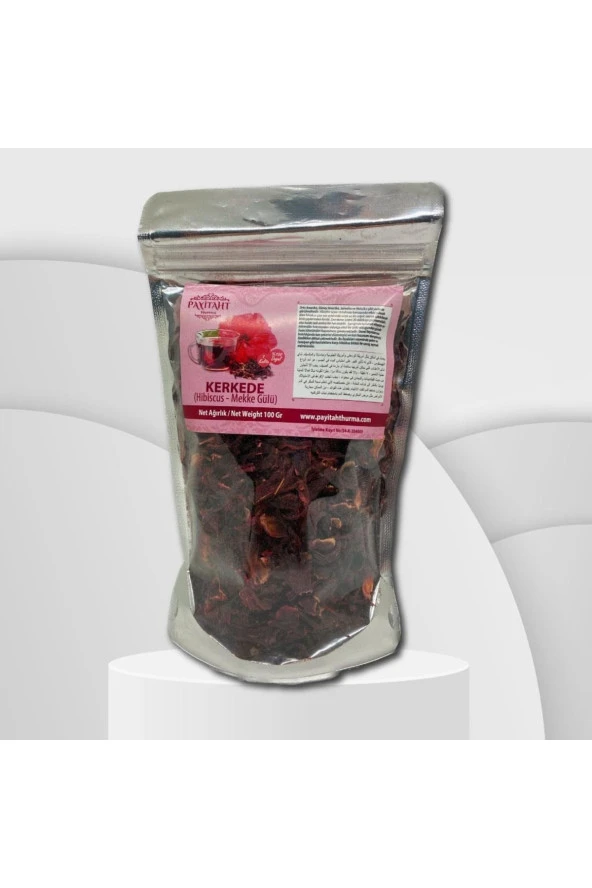 Hibiscus Mekke Gülü Kerkede 100gr. 100 Doğal 1. Kalite ürün görseli 1
