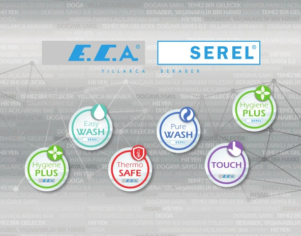 ECA Tavandan Duş Başlığı Borusu 102126654 - Resim 3